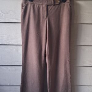 Calvin Klein Classic Fit Brown Trousers